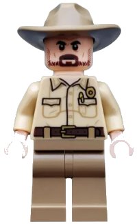LEGO part Chief Jim Hopper st007