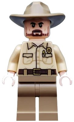 LEGO onderdeel Chief Jim Hopper (st007)