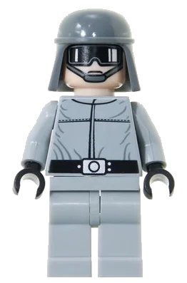 LEGO onderdeel Imperial AT-ST Pilot / Driver (Plain Helmet) (sw0093)