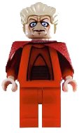 LEGO onderdeel Chancellor Palpatine - Large Eyes (sw0243)