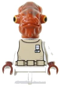 LEGO onderdeel Admiral Ackbar sw0247