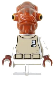 LEGO onderdeel Admiral Ackbar (sw0247)