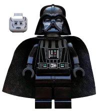 LEGO onderdeel Darth Vader (White Pupils) sw0277