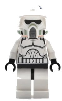 LEGO part Clone ARF Trooper Razor / Stak, 91st Mobile Reconnaissance Corps Lightning Squadron (Phase 1) - Large Eyes sw0297