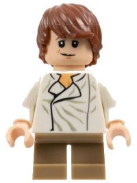 LEGO part Han Solo, Young sw0357