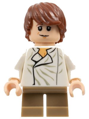 LEGO onderdeel Han Solo, Young (sw0357)
