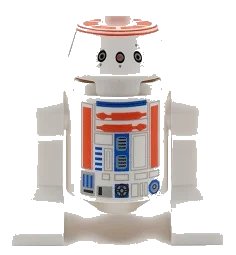 LEGO onderdeel Astromech Droid, R5-D8 / R5-D4 (sw0373)