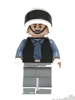 LEGO onderdeel Rebel Fleet Trooper - Plain Vest, Grin (sw0427)