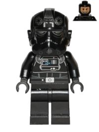 LEGO onderdeel Imperial TIE Fighter / Bomber Pilot sw0457