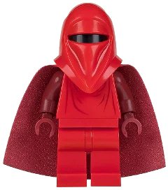 LEGO onderdeel Royal Guard with Dark Red Arms and Hands (sw0521)