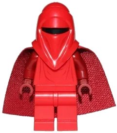 LEGO onderdeel Royal Guard with Dark Red Arms and Hands (Spongy Cape) (sw0521b)
