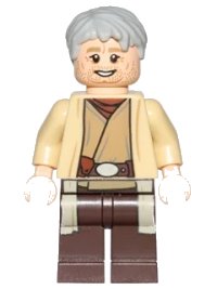 LEGO part Owen Lars (Printed Legs) sw0559