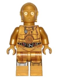 LEGO part C-3PO - Printed Legs (Robot Limiter/Restraining Bolt) sw0561