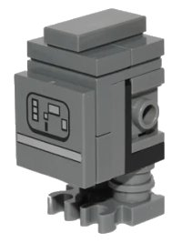 LEGO onderdeel Gonk Droid (GNK Power Droid), Dark Bluish Gray sw0562