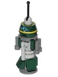 LEGO part Astromech Droid, R1-G4, Decorated Truncated Cone sw0589