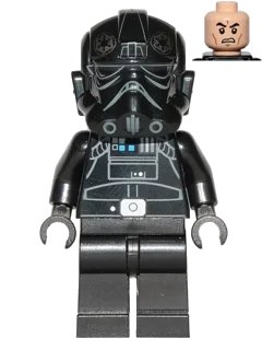 LEGO onderdeel Imperial TIE Fighter Pilot - Rebels (sw0621)