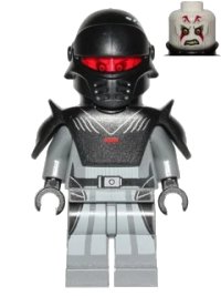 LEGO part The Grand Inquisitor - Dark Bluish Gray Uniform sw0622