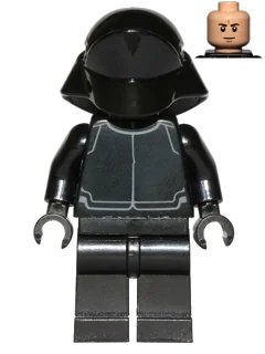 LEGO onderdeel First Order Crew Member (Fleet Engineer / Gunner) - Light Nougat Head (sw0671)