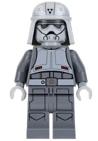 LEGO onderdeel Imperial Combat Driver - Gray Uniform sw0702
