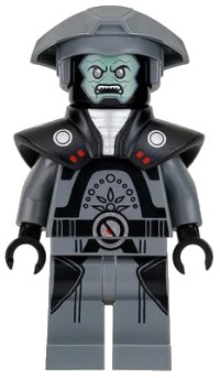 LEGO part Imperial Inquisitor Fifth Brother - Dark Bluish Gray Uniform sw0747