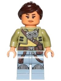 LEGO onderdeel Kordi - Sand Blue Legs sw0755