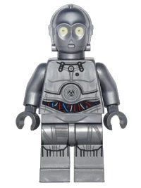 LEGO part Silver Protocol Droid (U-3PO) sw0766