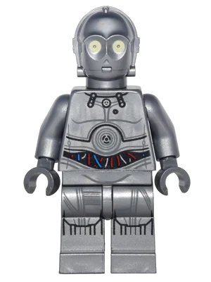 LEGO onderdeel Silver Protocol Droid (U-3PO) (sw0766)