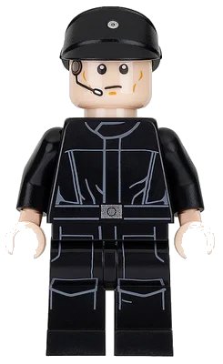 LEGO onderdeel Imperial Shuttle Pilot - Light Nougat (sw0802)