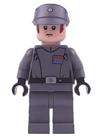 LEGO onderdeel Imperial Officer (Major / Colonel / Commodore) sw0877