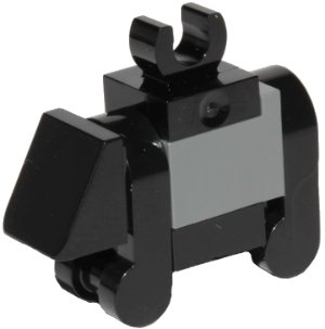 LEGO onderdeel Mouse Droid (MSE-6-series Repair Droid) - Tile with Clip (sw0983)