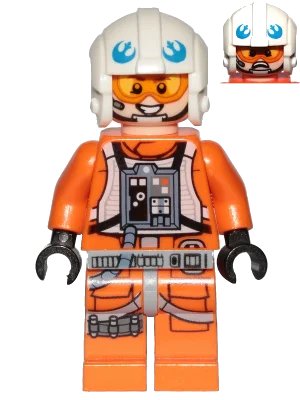 LEGO onderdeel Dak Ralter (Jumpsuit Pockets and Three Bullets on Right Leg) (sw1025)