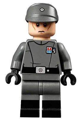 LEGO onderdeel Imperial Officer (Junior Lieutenant / Lieutenant) - Dual Molded Legs (sw1043)