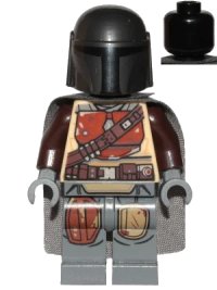 LEGO part The Mandalorian / Din Djarin / 'Mando' - Brown Durasteel Armor sw1057
