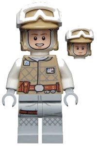 LEGO part Luke Skywalker (Hoth, Balaclava Head) sw1143