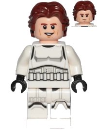 LEGO part Han Solo - Stormtrooper Outfit, Printed Legs, Shoulder Belts sw1204