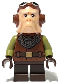 LEGO part Kuiil - Backpack sw1244