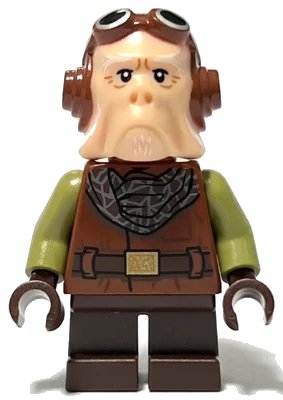 LEGO onderdeel Kuiil - Backpack (sw1244)