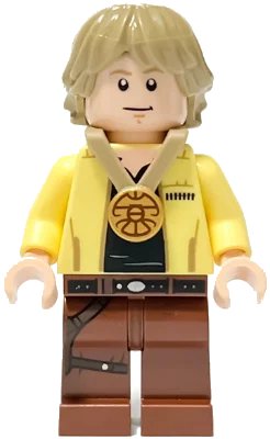 LEGO onderdeel Luke Skywalker - Celebration, Bright Light Yellow Jacket (sw1283)