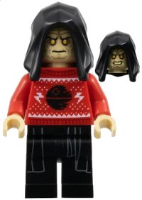 LEGO part Emperor Palpatine - Holiday Sweater sw1297
