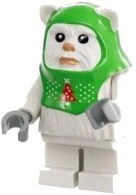 LEGO onderdeel Ewok - Holiday Outfit sw1298