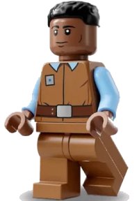 LEGO onderdeel First Officer Hawkins sw1310