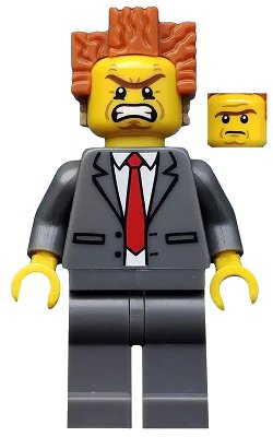 LEGO onderdeel President Business, The LEGO Movie (Minifigure Only without Stand and Accessories) (tlm002)