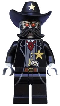 LEGO onderdeel Sheriff Not-a-robot tlm023