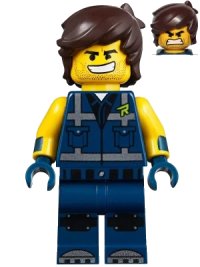 LEGO onderdeel Rex Dangervest - Smile, Teeth / Angry tlm112