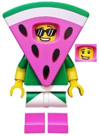 LEGO onderdeel Watermelon Dude, The LEGO Movie 2 (Minifigure Only without Stand and Accessories) tlm155