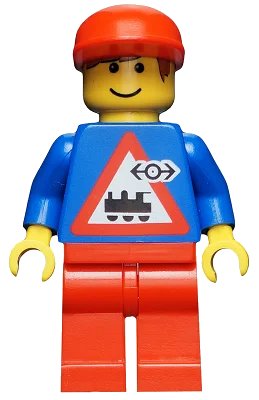 LEGO onderdeel Railway Employee 7 (trn063)