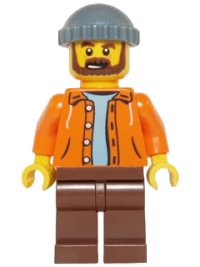 LEGO part Truck Driver / Ride Operator twn202