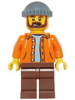 LEGO onderdeel Truck Driver / Ride Operator (twn202)