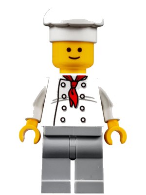 LEGO onderdeel Baker (Chef) (twn269)