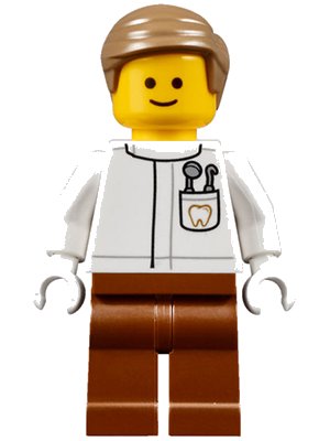 LEGO onderdeel Dentist (twn272)